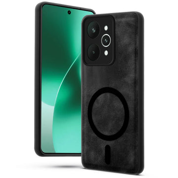 Cushion Grip Leather Case for Realme 15 Pro 5G