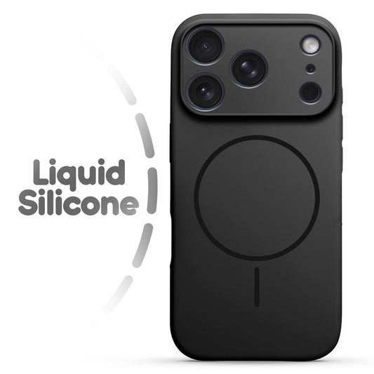 Cloud Feel Silicone Case for Apple iPhone 17 Pro Max With Camera Protection – Supports Wireless Charging
