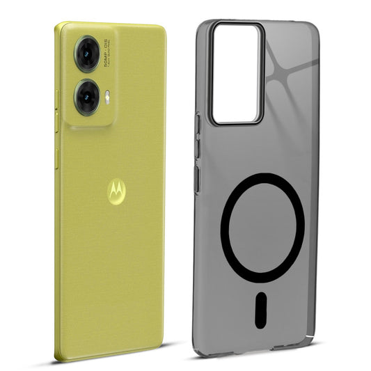 Anti-Yellow Scratch Resistant Case Support Magnetic Accessories Back Cover For Motorola Moto G85 5G
