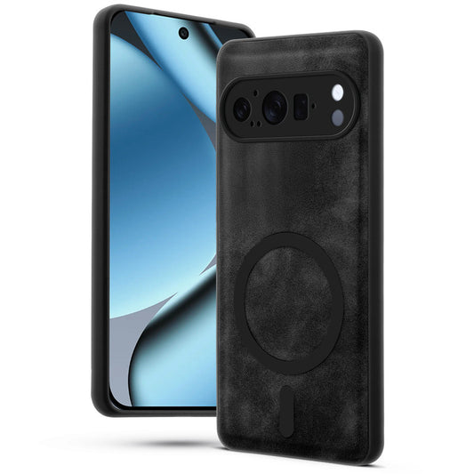 Cushion Grip Leather Case for Google Pixel 10 Pro XL 5G