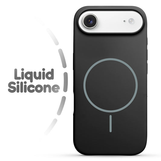 Cloud Feel Silicone Case for Apple iPhone 17 Air – Supports Wireless Charging