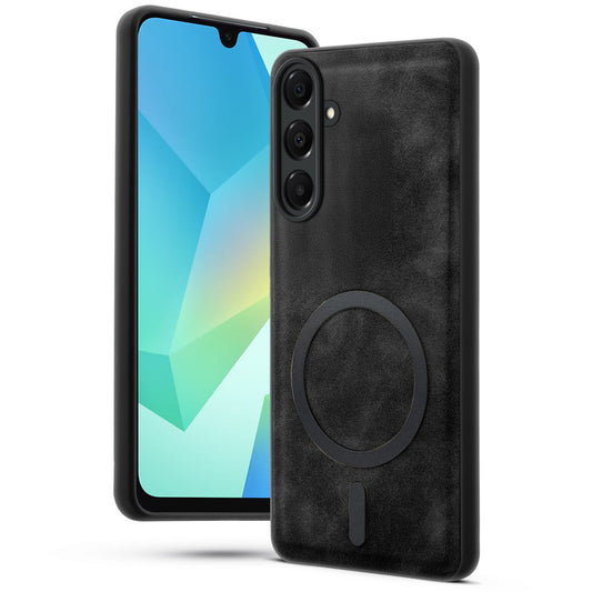 Cushion Grip Leather Case for Samsung A16 5G