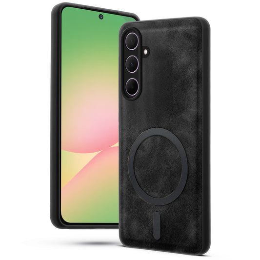 Cushion Grip Leather Case for Samsung A35 5G