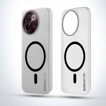 New Sleek Matte Wireless Charging Support Case For Vivo V30e 5G