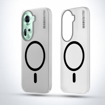 Frosted Sleek Matte With Raised Camera Protection Back Cover Case For Oppo Reno 11 5G
