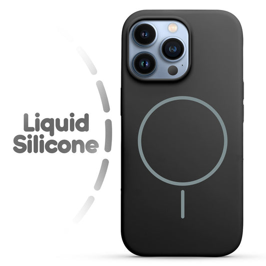 Cloud Feel Silicone Case for Apple iPhone 13 Pro – Supports Wireless Charging