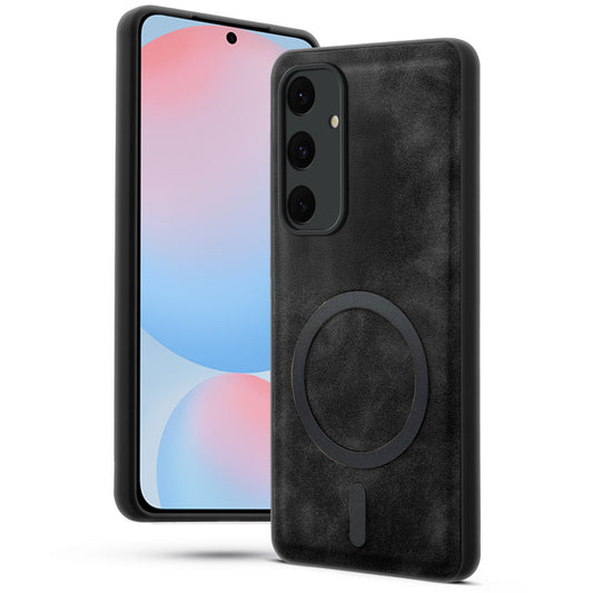 Cushion Grip Leather Case for Samsung S24 FE 5G