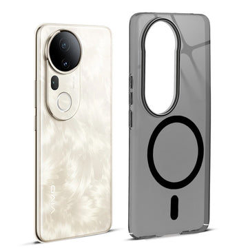 Anti-Yellow Scratch Resistant Case Support Magnetic Accessories Back Cover For Vivo T4 Ultra 5G