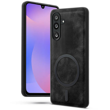 Cushion Grip Leather Case for Samsung M36 5G