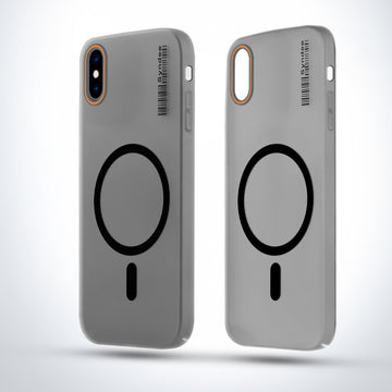 Colourful Frosted Matte Wireless Charging Support Back Cover Case for Apple iPhone X With Raised Camera Protection