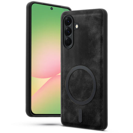 Cushion Grip Leather Case for Samsung A56 5G