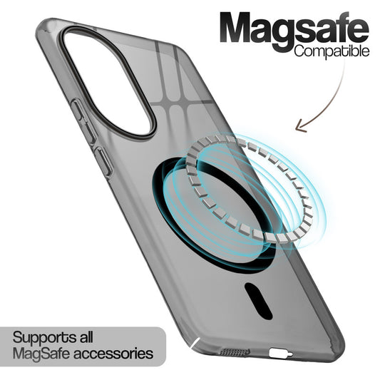 Anti-Yellow Scratch Resistant Case Support Magnetic Accessories Back Cover For Honor 90 5G