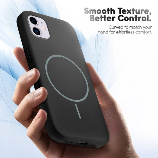 Wireless Charging Support Compatible Liquid Silicone Case For Apple iPhone 11