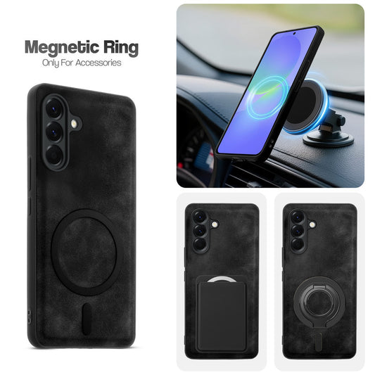 Cushion Grip Leather Case for Samsung A36 5G