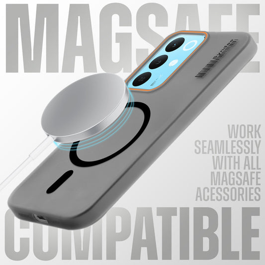 Colourful Frosted Matte With Raised Camera Protection Back Cover Case For Realme C85 5G