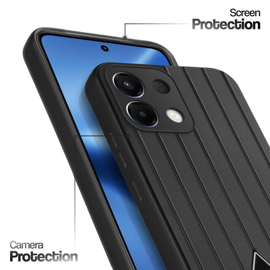 Glossy Matte Line Texture Back Cover for Oppo K13 5G