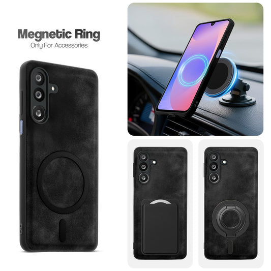 Cushion Grip Leather Case for Samsung M36 5G