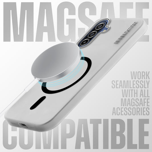 New Sleek Matte Wireless Charging Support Case For Samsung F17 5G