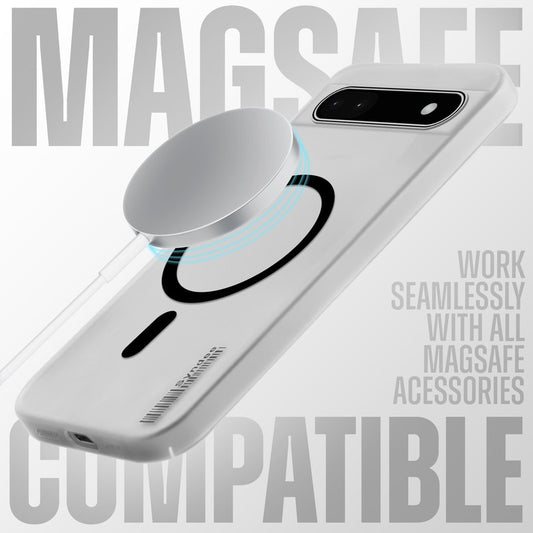New Sleek Matte Wireless Charging Support Case For Google Pixel 6A