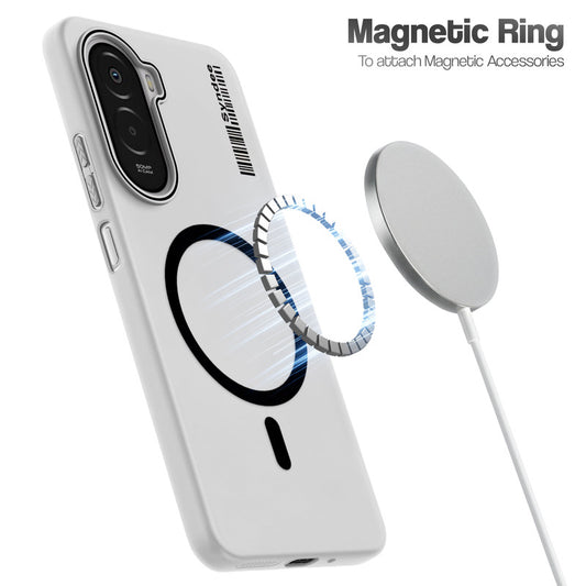 Frosted Sleek Matte With Raised Camera Protection Back Cover Case For Poco M7 Plus 5G