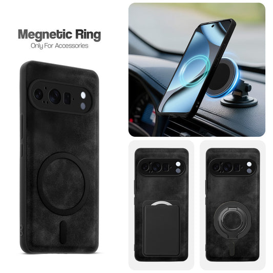 Cushion Grip Leather Case for Google Pixel 10 Pro 5G