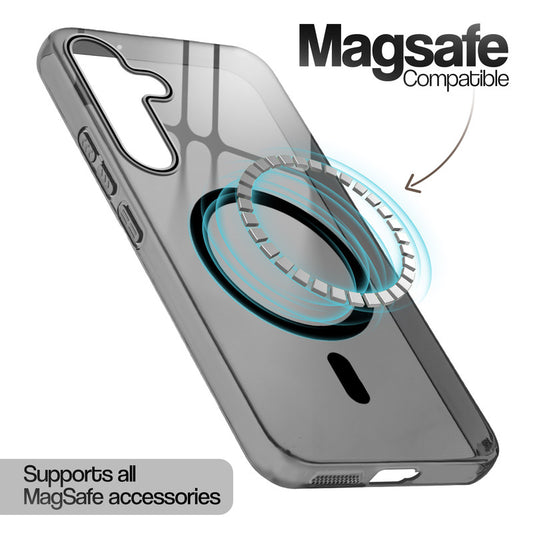 Glossy Hard Wireless Charging Support Case Samsung S24 5G