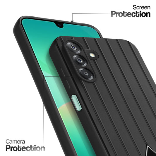 Glossy Matte Line Texture Back Cover for Samsung A26 5G