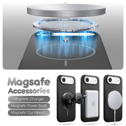 Cloud Feel Silicone Case for Apple iPhone 17 Air – Supports Wireless Charging