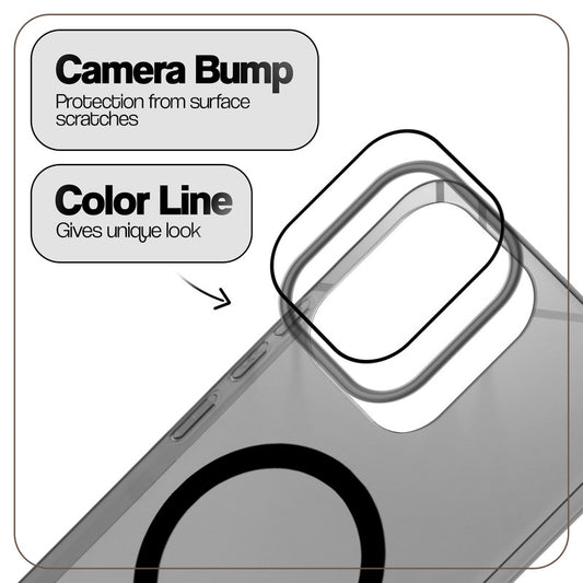 Glossy Hard Magnetic Accessories Support Case Oppo Reno 15C 5G