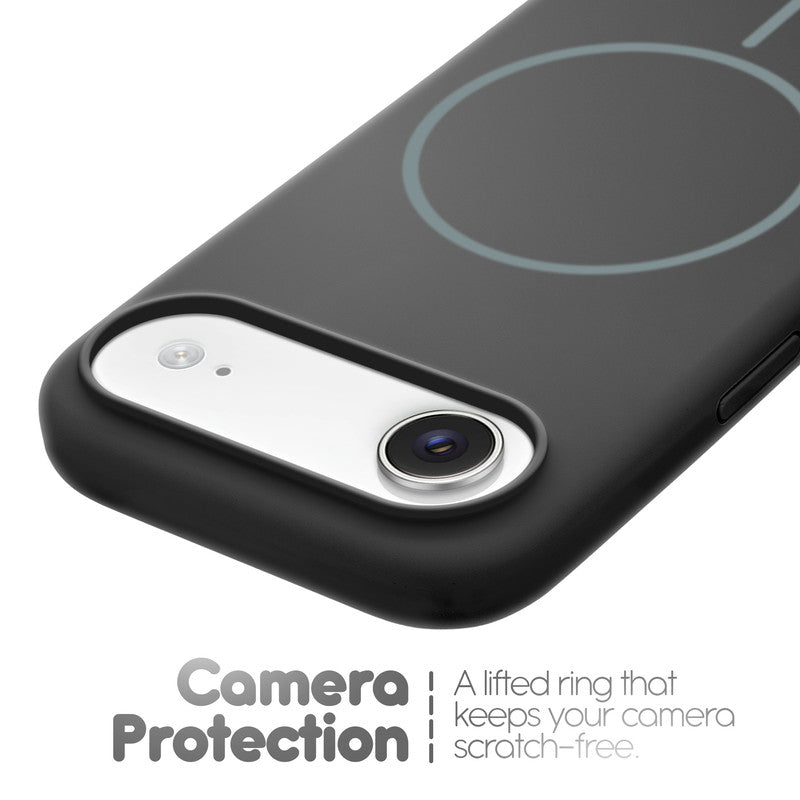 Cloud Feel Silicone Case for Apple iPhone 17 Air – Supports Wireless Charging