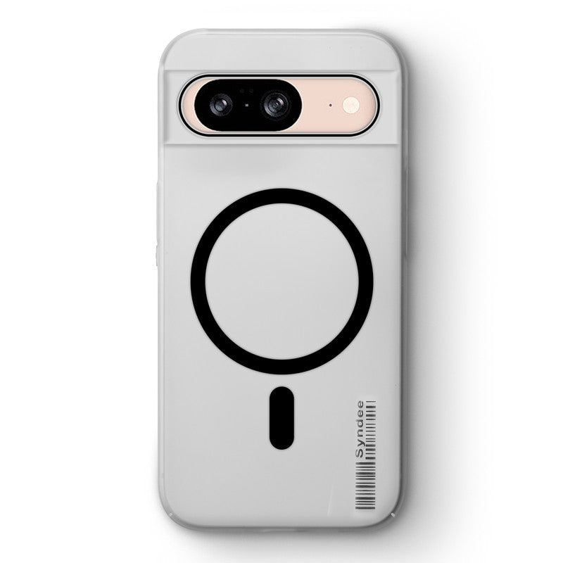 Frosted Sleek Matte Wireless Charging Support Back Cover Case for Google Pixel 8A With Raised Camera Protection