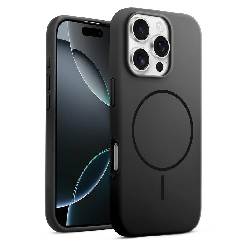 Cloud Feel Silicone Case for Apple iPhone 16 Pro – Supports Wireless Charging