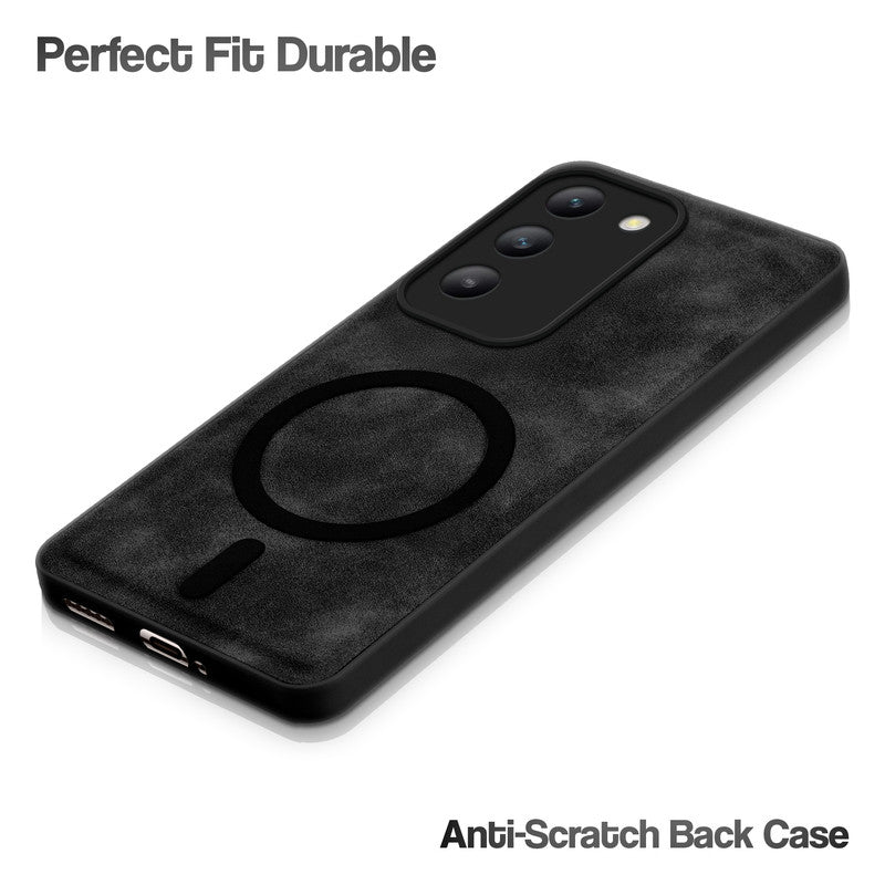 Cushion Grip Leather Case for Vivo T3 5G