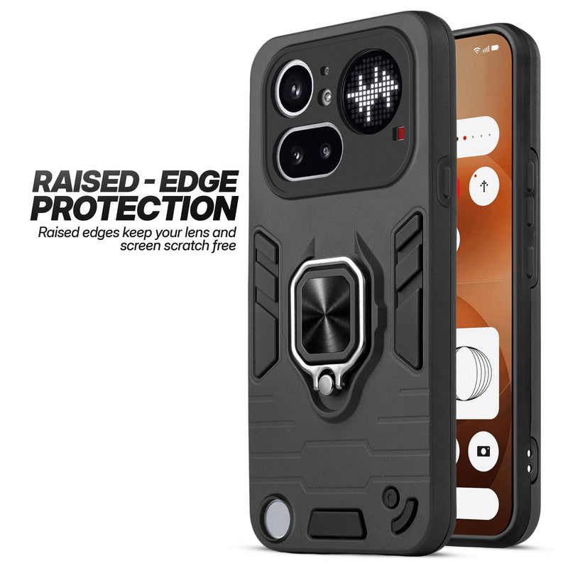 Nothing Phone 4A Pro 5G case showing raised edge protection for camera and screen