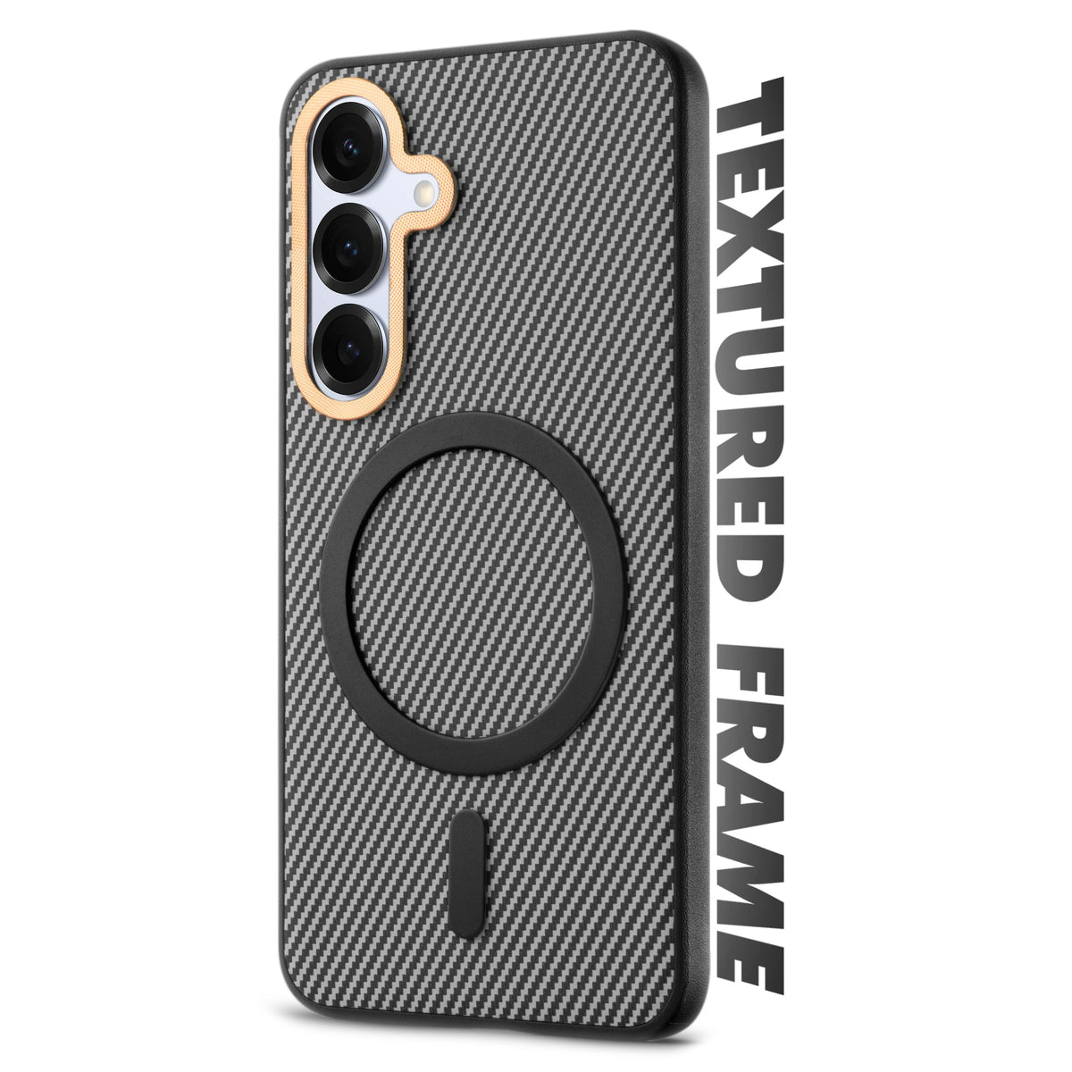 Wireless Charging Support Ready Checks Printed Back Case For Samsung S24 5G with Enhanced Grip
