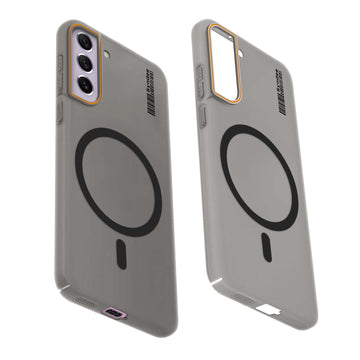 Colourful Frosted Matte Wireless Charging Support Back Cover Case for Samsung S21 FE 5G With Raised Camera Protection