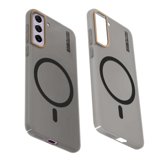 Colourful Frosted Matte Wireless Charging Support Back Cover Case for Samsung S21 FE 5G With Raised Camera Protection