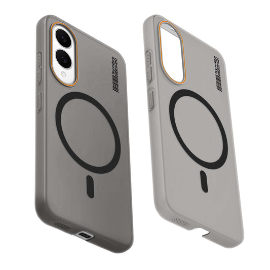 Colourful Frosted Matte Wireless Charging Support Back Cover Case for Samsung S25 Edge With Raised Camera Protection