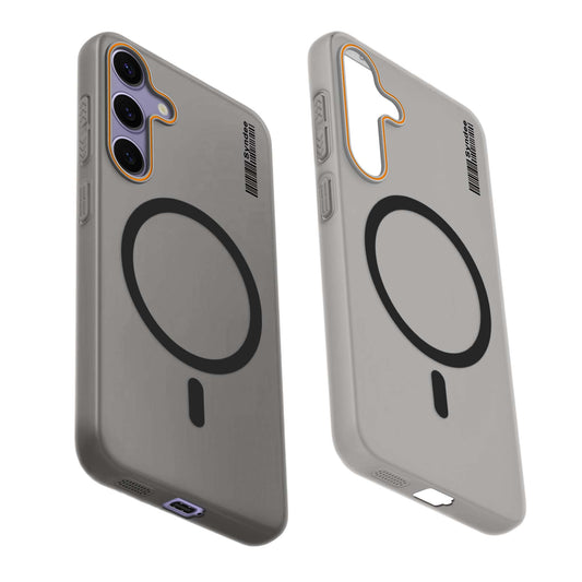 Colourful Frosted Matte Wireless Charging Support Back Cover Case for Samsung S25 Plus 5G With Raised Camera Protection