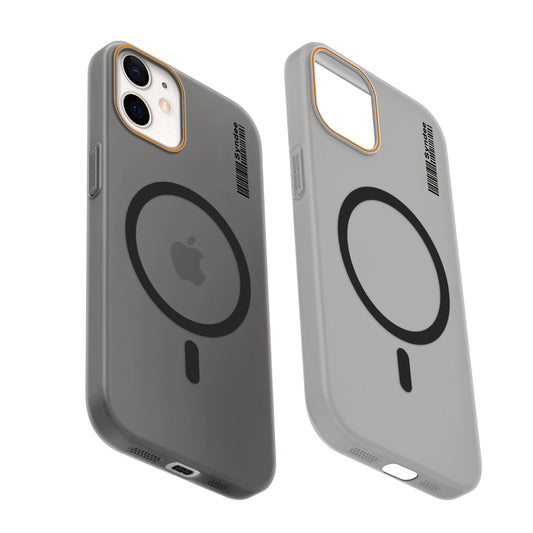 Colourful Frosted Matte Wireless Charging Support Back Cover Case for Apple iPhone 12 With Raised Camera Protection