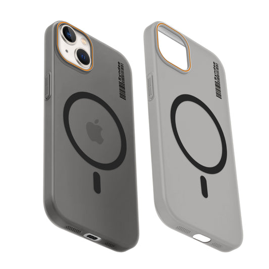 Colourful Frosted Matte Wireless Charging Support Back Cover Case for Apple iPhone 13 With Raised Camera Protection