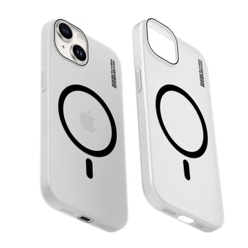 Frosted Sleek Matte Wireless Charging Support Back Cover Case For Apple iPhone 14 Plus With Raised Camera Protection