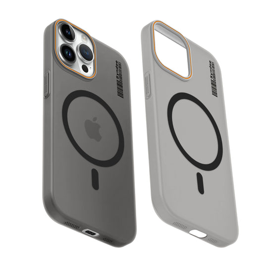 Colourful Frosted Matte Wireless Charging Support Back Cover Case for Apple iPhone 15 Pro With Raised Camera Protection