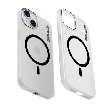 Frosted Sleek Matte Wireless Charging Support Back Cover Case For Apple iPhone 15 With Raised Camera Protection