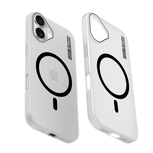 Frosted Sleek Matte Wireless Charging Support Back Cover Case For Apple iPhone 16 Plus With Raised Camera Protection