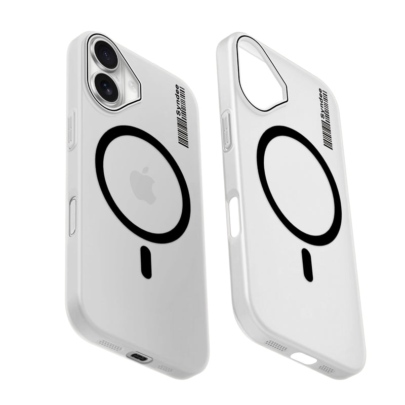 Frosted Sleek Matte Wireless Charging Support Back Cover Case For Apple iPhone 16 With Raised Camera Protection