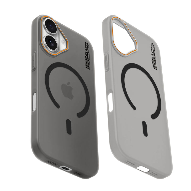 Colourful Frosted Matte Wireless Charging Support Back Cover Case for Apple iPhone 17 With Raised Camera Protection