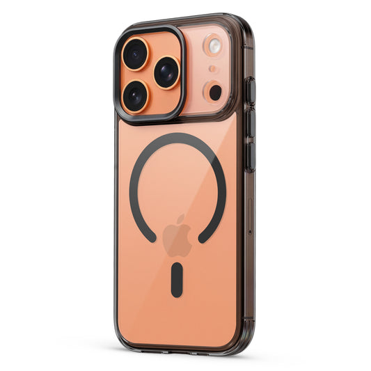 Premium Magnetic Transparent Case for Apple iPhone 17 Pro with Soft TPU Edges, Camera Bumper & Metal Finish Buttons