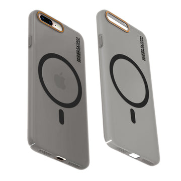 Colourful Frosted Matte Wireless Charging Support Back Cover Case for Apple iPhone 7 Plus With Raised Camera Protection