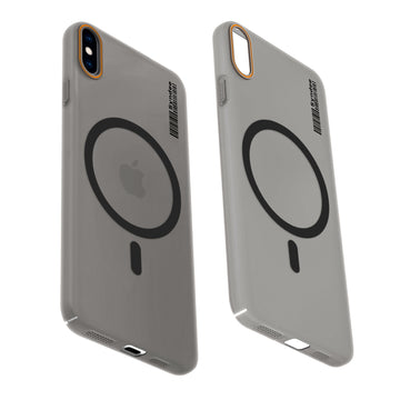 Colourful Frosted Matte Wireless Charging Support Back Cover Case for Apple iPhone XS Max With Raised Camera Protection